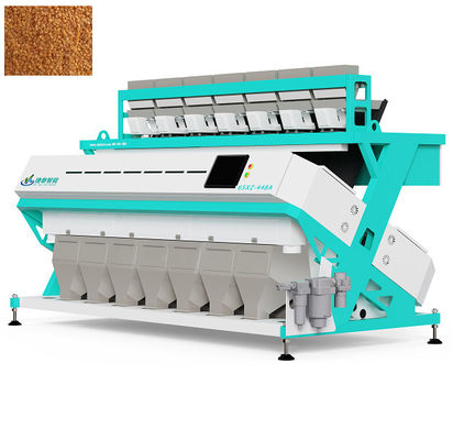 Blue Color CCD Cereal Color Sorting Machine For Lentil